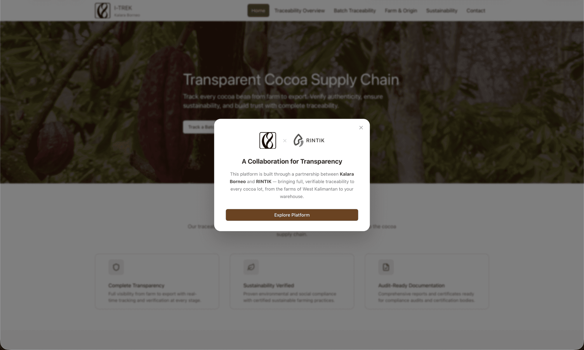 Our Traceability Platform Goes Live in First Pilot Village
